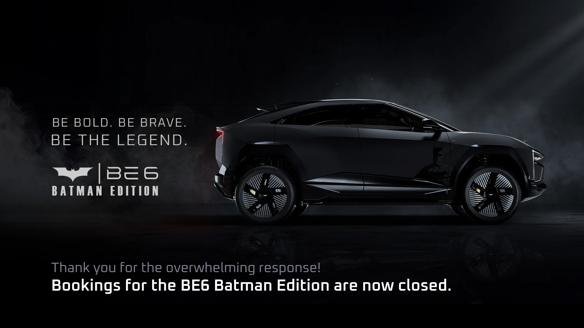 'BE6 x The Dark Knight', Limited Edition